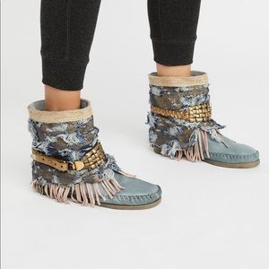 Free People Ibiza Karma of Charms Moccasin Boots